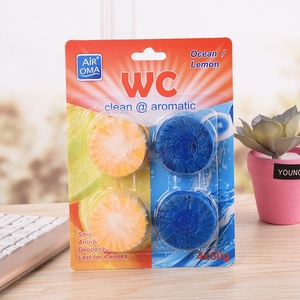 Tabletas Azules para <span class=keywords><strong>Cisterna</strong></span> <span class=keywords><strong>de</strong></span> Inodoro, 50g Cada Una, Bloques Desodorantes y Limpiadores para Inodoro, Tableta Azul Automática para Inodoro - Product Image 2