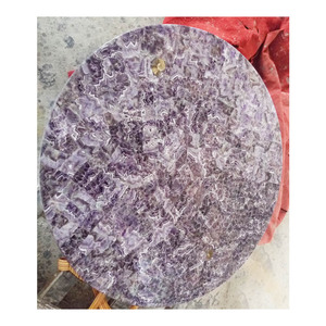 <span class=keywords><strong>Lastra</strong></span> <span class=keywords><strong>di</strong></span> <span class=keywords><strong>Cristallo</strong></span> <span class=keywords><strong>di</strong></span> Quarzo Ametista <span class=keywords><strong>di</strong></span> Lusso per Piani <span class=keywords><strong>di</strong></span> Lavoro e Tavoli da Pranzo Rotondi - Product Image 4