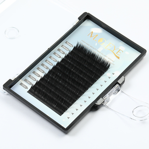 Dernier style J/B/C/CC/D/<span class=keywords><strong>L</strong></span>/<span class=keywords><strong>L</strong></span> curl soie premium pleine bande cils extension de cils - Product Image 1