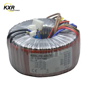 CE ROHS aprobado Toroidal 50HZ 60Hz 220V a 110V transformador 400W 1000W