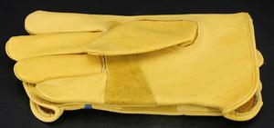 Guantes de trabajo de seguridad de cuero de vaca, manopla de Palma reforzada de alta resistencia, antideslizante, resistente al corte, China - Product Image 2
