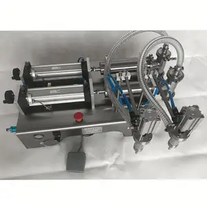 Máquina de enchimento de líquido semi automático multifuncional,