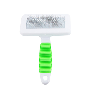 <span class=keywords><strong>Precio</strong></span> de fábrica al por mayor de plástico Anti pulgas de aseo de mascotas peine cepillo - Product Image 2