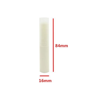 Claro/blanco/rosa mate vacío plástico reciclado lápiz labial/lip balm <span class=keywords><strong>tubos</strong></span> para embalaje de cosméticos - Product Image 1