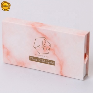 Sol de la naturaleza hermosa rosa de pestañas caja de embalaje al por mayor pestañas caja - Product Image 4
