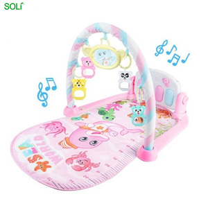 Pédale de Piano à pédales, jouet éducatif pour enfants, tapis de jeu, cadre Fitness en plastique - Product Image 4