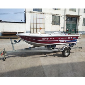 Bote de Aluminio de 4.2m, Bote de Pesca, Bote de Patrulla - Product Image 3