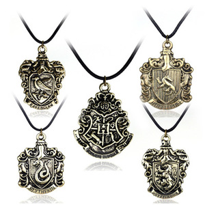 Collier hibou en métal du film <span class=keywords><strong>Harry</strong></span> <span class=keywords><strong>Potter</strong></span>, bijoux Vintage, tendance, cadeau idéal pour poudlard - Product Image 2