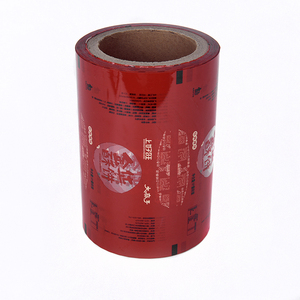 Placer de diseño de Color aperitivos de plástico de embalaje rollo de película con ver a través de la ventana - Product Image 2