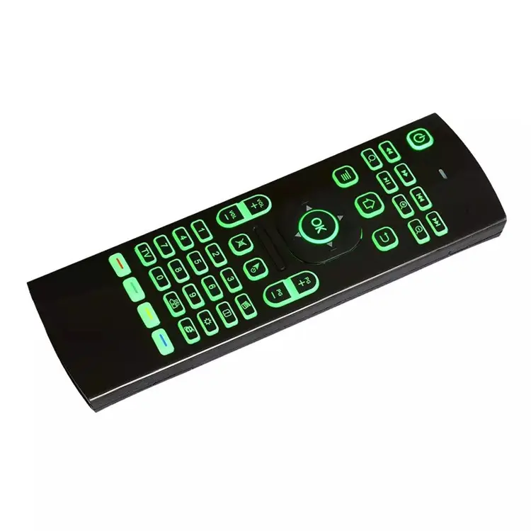 MX3 Backlit Air Mouse Smart Voice Remote Control MX3 Pro 2.4GワイヤレスキーボードGyro IRためAndroid TV Box T9 X96ミニH96最大