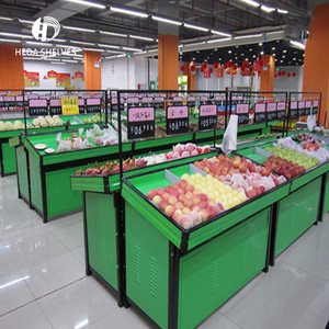 Acier laminé à froid de haute qualité présentoirs de fruits et légumes, dépanneur étagère - Product Image 2