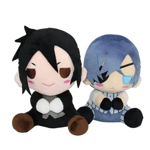 dropshipping anime black butler toy plush Kuroshitsuji cosplay plush ciel phantomhive doll toy brinquedo peluche spielzeug