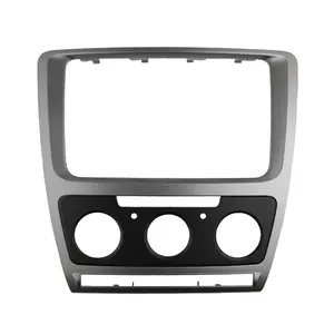 Tomestia — panneau Audio stéréo <span class=keywords><strong>2</strong></span> <span class=keywords><strong>Din</strong></span> pour 2010 Skoda Octavia, Kit d'installation au tableau de bord avec <span class=keywords><strong>adaptateur</strong></span> de cadre - Product Image 1
