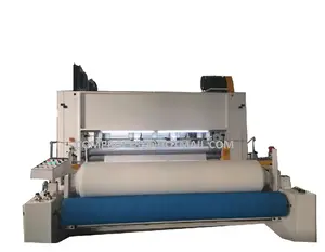 Nonwoven Naald Ponsen Stof Winder En Cutter Machine