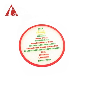 contra <span class=keywords><strong>el</strong></span> calor de caucho de silicona de estera de la taza en forma 3D suave <span class=keywords><strong>bar</strong></span> Café estera de la taza de pvc montaña Rusa - Product Image 6
