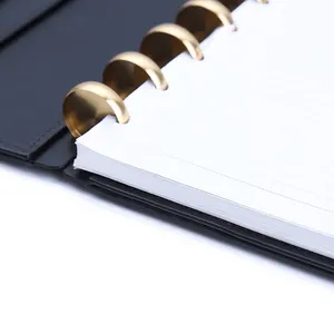 Sıcak satış dergi özelleştirilmiş benzersiz disk deri bağlı dizüstü 2018 yeni disk bağlı notebook