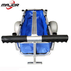 12 Inch Balloon Tire Alloy <strong>Fishing</strong> Beach Trolley Kayak Cart Sand <strong>Wheelbarrow</strong> - Product Image 3