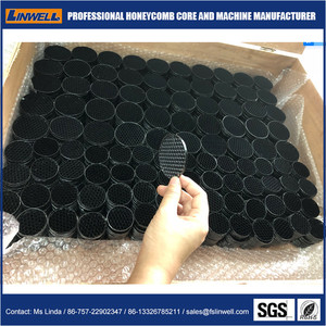 <span class=keywords><strong>Miel</strong></span> de panal patrón de aluminio decorativa parrilla luz intermitente en barco y autobús Coche - Product Image 6