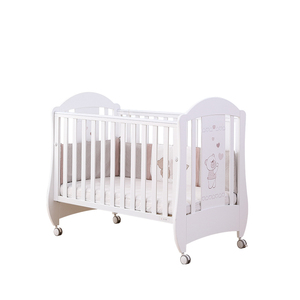 Moderne bébé meubles de <span class=keywords><strong>pin</strong></span> en bois massif <span class=keywords><strong>lit</strong></span> bébé fournisseur - Product Image 2