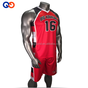 Newba 100% polyester lastest design blue basketball jersey logo - Product Image 3