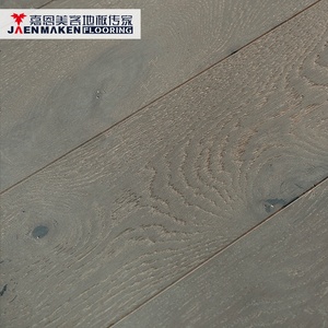ABCD grade 18mm brossé chêne <span class=keywords><strong>clair</strong></span> plancher en bois véritable - Product Image 2
