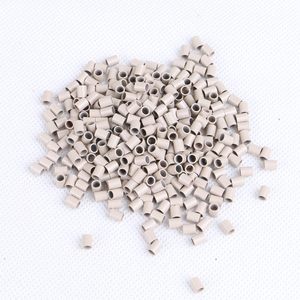 Mini anneaux en cuivre pour Extension de cheveux, pièces, perles tubulaires lisses, Micro anneaux - Product Image 4