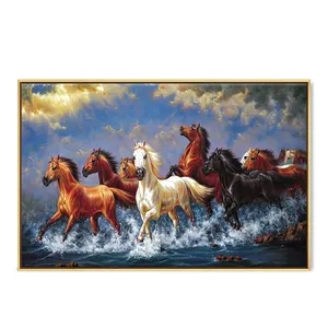 Custom Canvas Wall Art Home Goods Original Famous Oil Paintings With Horses