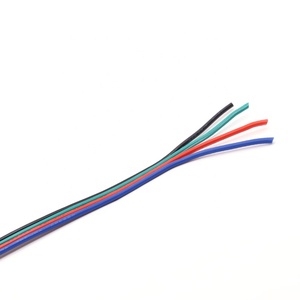 <span class=keywords><strong>Multi</strong></span> Broches Plat RVB Câble pour LED Bande Lumière 28AWG - Product Image 2