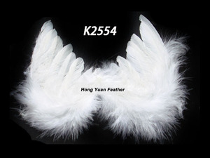 Enfant bébé <span class=keywords><strong>ange</strong></span> plume ailes décoratif pour Mariage Noël Costume Danse Cosplay De Fête Scène Décor du Défilé - Product Image 2
