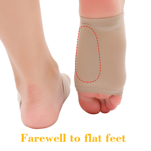 Arc en gel de <span class=keywords><strong>silicone</strong></span> ovale arqué prend en charge les semelles intérieures de soin des pieds avec absorption des chocs pour chaussures et chaussettes de pointe - Product Image 5