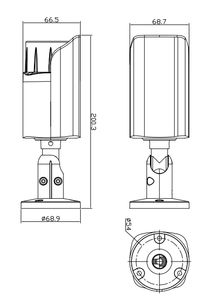 Hybrid waterproof <span class=keywords><strong>Sony</strong></span> Cmos color Image anytime CCTV camera 1080 P Starlight outdoor camera - Product Image 3