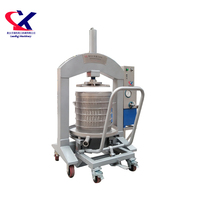 Presse hydraulique industrielle pour jus de raisin, presse hydraulique semi-automatique pour l'extraction de jus