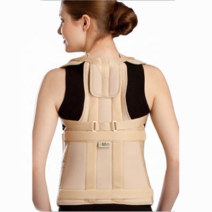E-Life E-WA113 Supporto Lombare Regolabile con Cinghie per Spalle, Tutore per Fratture della Colonna Vertebrale, Supporto Dorsale per Alleviare il Dolore - Product Image 1