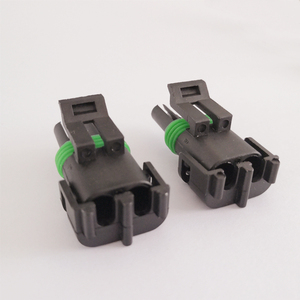 Ô tô <span class=keywords><strong>delp</strong></span> 2.5mm 2 Pin nữ tự động kết nối không thấm nước 12015792 12010973 ổ cắm - Product Image 2