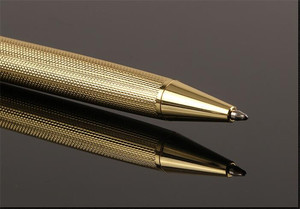 TTX Luxe Personnalisé 0.5mm Stylo À Bille Rose Or Métal Roller Tip Pen avec Logo Laser <span class=keywords><strong>Unique</strong></span> Vente Souvenir Outil D'écriture - Product Image 4