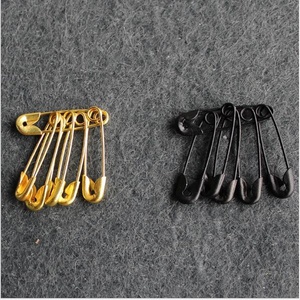 <span class=keywords><strong>Épingle</strong></span>s de sûreté en acier inoxydable de haute qualité en gros, disponibles en noir, or, argent et autres couleurs standard - Product Image 6