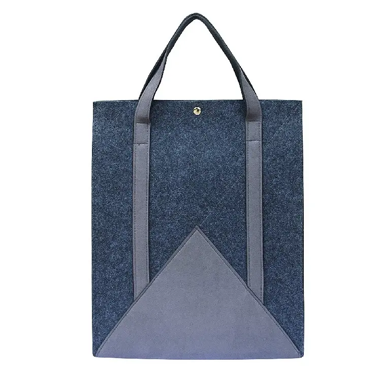 Новый дизайн мужской кожаный портфель, деловая сумка из войлока