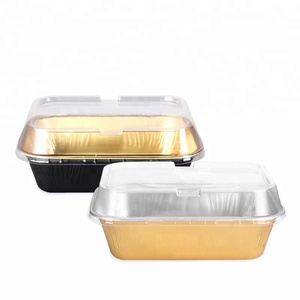 Desechables de papel de aluminio de catering bandeja biodegradable de la aerolínea bandeja de comida de cazuela de aluminio - Product Image 4