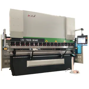 100T3200 CNC 유압 벤딩 머신 전기 유압 6 + 1 축 Delem DA66T 가있는 CNC 프레스 브레이크