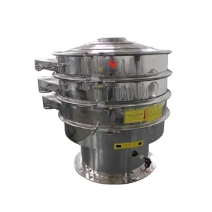 Tea leaf vibrating screen sieve vibrators/wood chips vibration separator shaker vibrators/sodium sulfate powder sieving machine