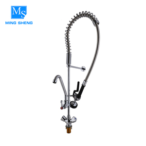 Personnalisation <span class=keywords><strong>haut</strong></span> <span class=keywords><strong>de</strong></span> <span class=keywords><strong>gamme</strong></span> mélangeur robinets <span class=keywords><strong>de</strong></span> <span class=keywords><strong>cuisine</strong></span> évier robinet prerinse robinets d'eau shenzhen - Product Image 1
