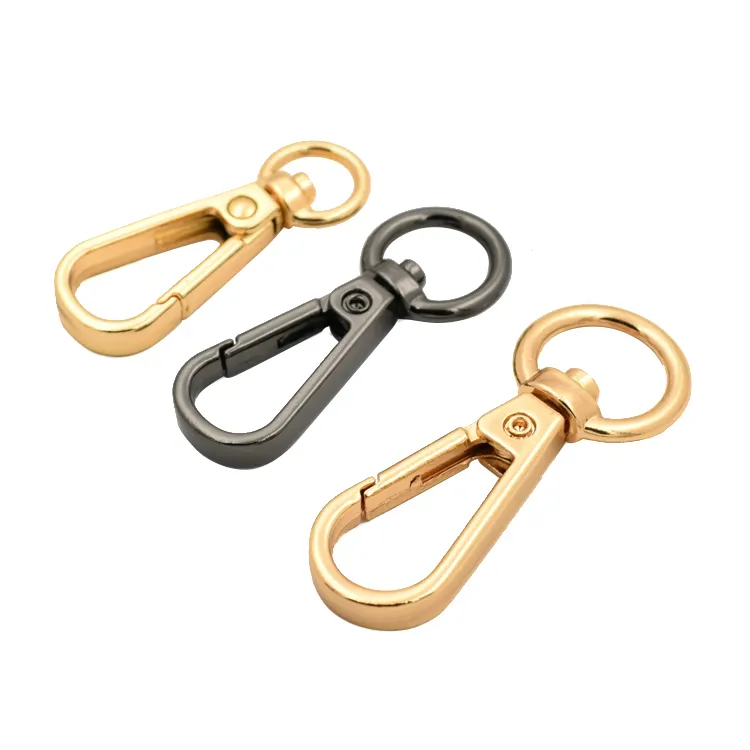 Custom dog rope hook metal snap hook for handbag