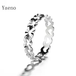 European Fashion Sterling Silver Wedding Rings Wholesale Rings Jewelry Women With Free Sample