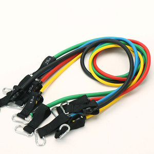 Bán Buôn Tập Thể Dục Ban Nhạc 100% <span class=keywords><strong>Latex</strong></span> Kháng Ban Nhạc Thiết Lập Tập Thể Dục Thiết Lập Với Cửa Neo Mắt Cá Chân Dây Đeo Và Mang Theo Túi - Product Image 6