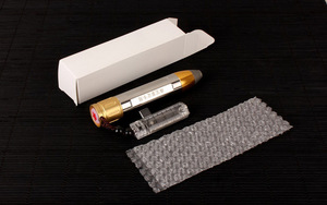 Đèn Pin Ngọc Bích Màu Vàng Trắng Đầu 8MM Đèn Pin Đá Quý Trang Sức <span class=keywords><strong>LED</strong></span> Có Thước Kẻ - Product Image 4