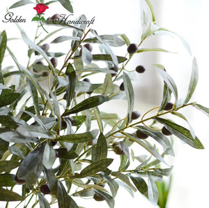 Vendita calda di seta Artificiale <span class=keywords><strong>olive</strong></span> <span class=keywords><strong>branch</strong></span> e fogliame - Product Image 2