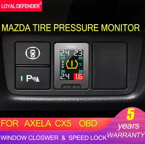 Loyal Defender Mazda Atenza CX4 CX5 Axela OBD TPMS tire pressure monitoring system real-time intelligent monitoring no sensor