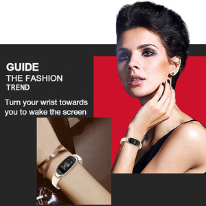 Elegante pantalla OLED pieza de tiempo de vigilancia de la salud de pulsera <span class=keywords><strong>para</strong></span> mujer - Product Image 5