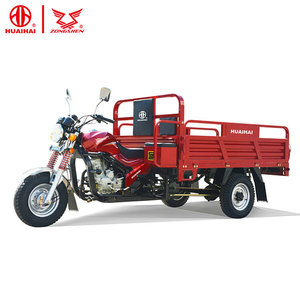 Triciclo de Carga de Tres Ruedas con Motor de Gasolina de la Marca Huaihai en Ghana - Product Image 6