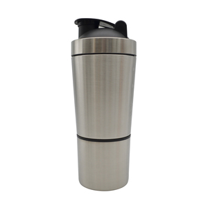 500 ml de acero inoxidable de doble pared de la coctelera de la taza de la botella de la - Product Image 1
